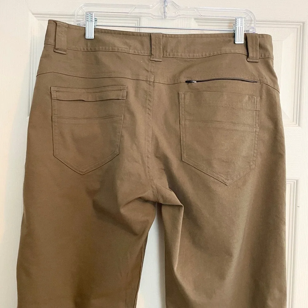 Toad&Co Rover Pants Workwear Casual‎ Hiking Travel Brown Size 33 Khakis Office - Picture 8 of 11